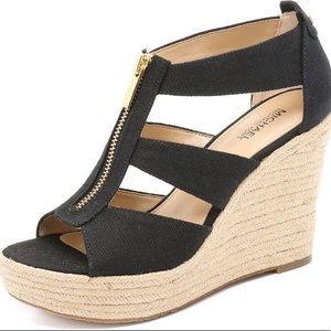 Michael Kors Zipper Wedges